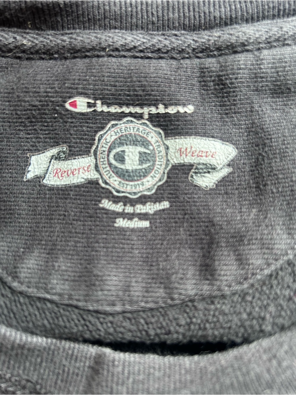 Champion Reverse Weave Stonehill
Crewneck Sweatshirt M Black Purple - Picture 10 of 10